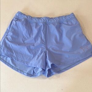 The Black Dog Blue Athletic Shorts Lightweight Elastic Waist